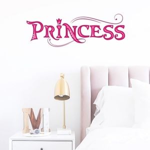 VINYL Wall Decal Princess
